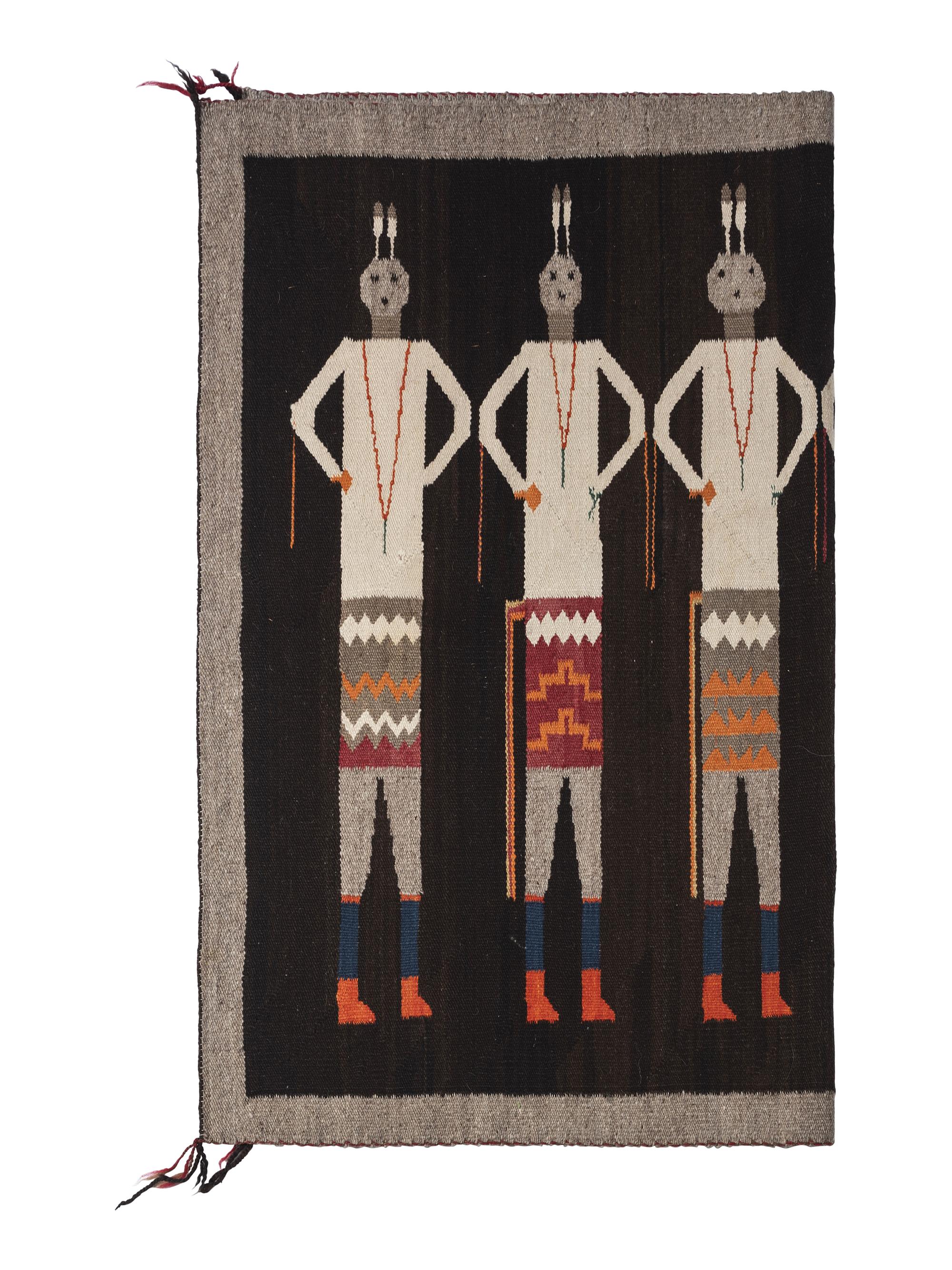 Navajo Yei Weaving / Rug