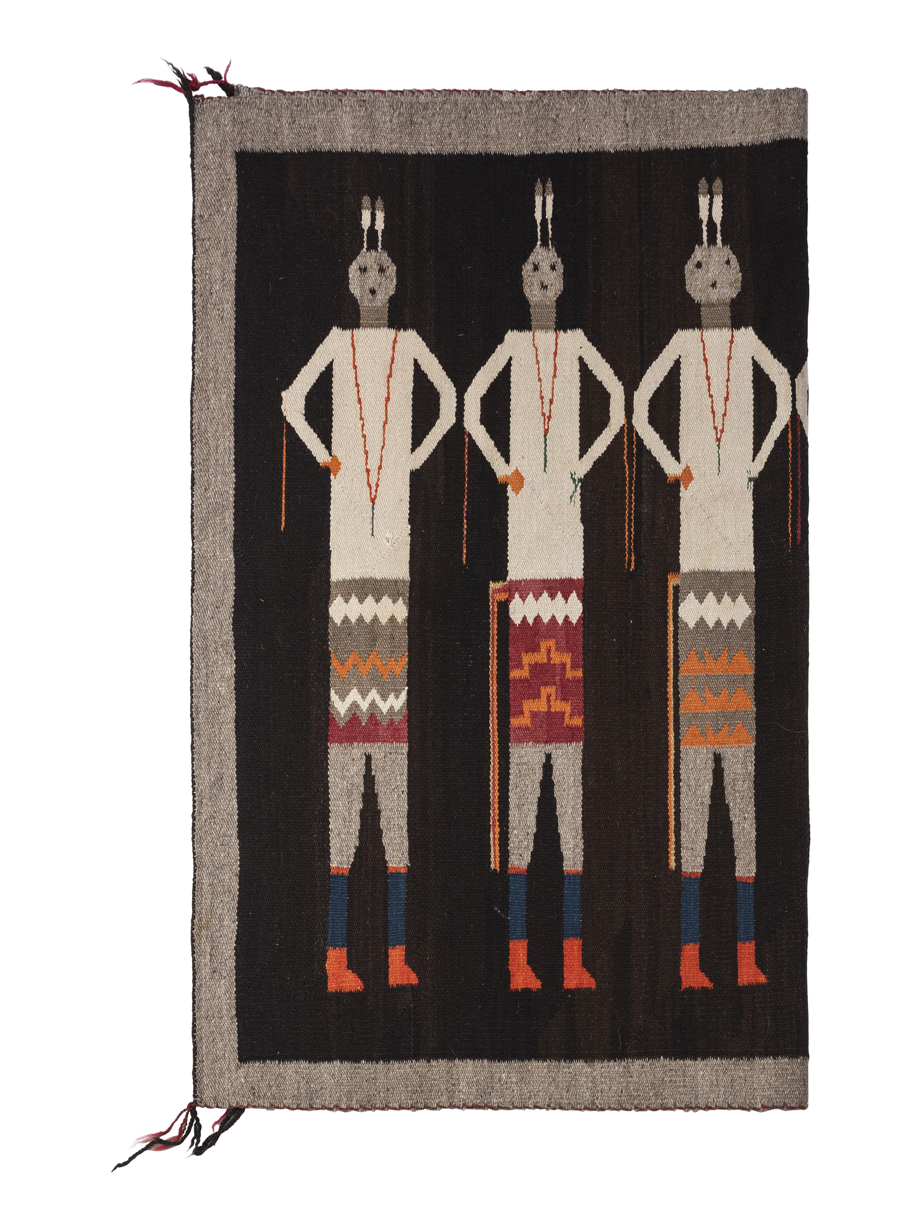 Navajo Yei Weaving / Rug