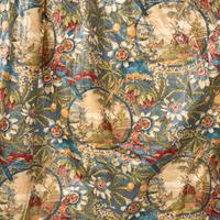 Two Pairs of Chintz Curtains