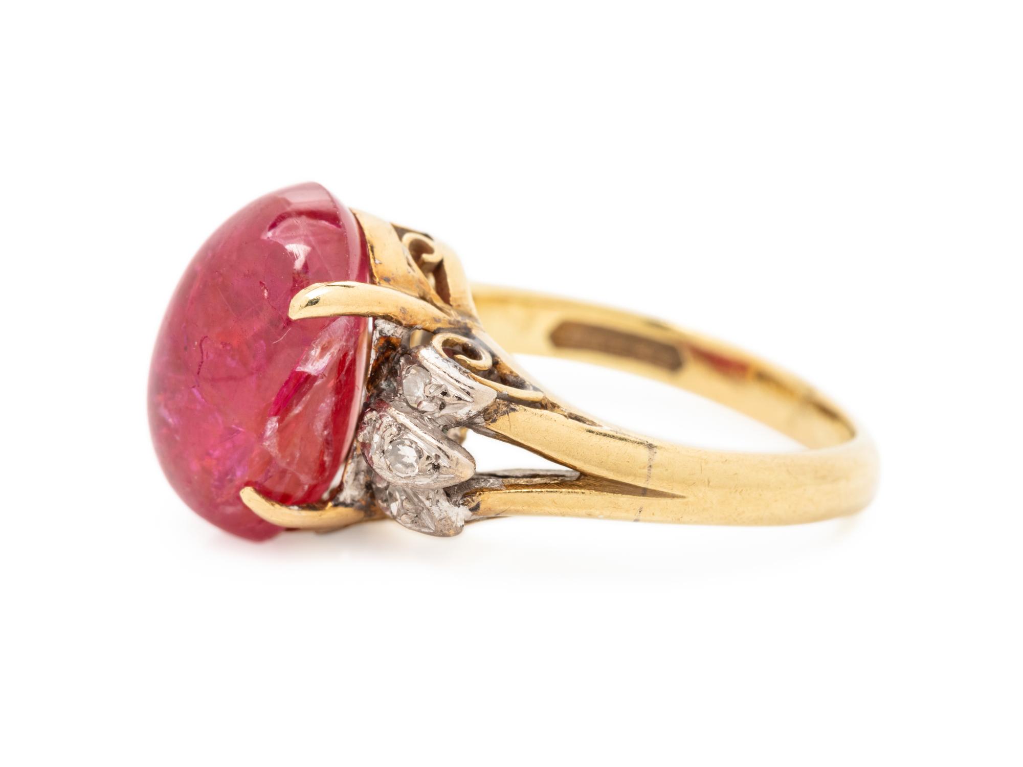RUBY AND DIAMOND RING
