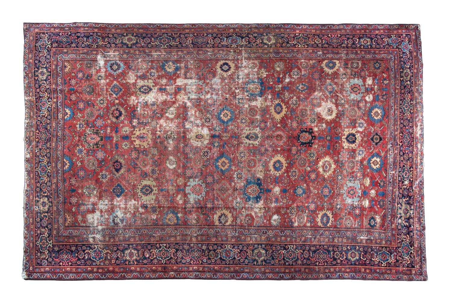 A Sultanabad Wool Rug 12 feet x 9 feet.