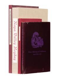 [BOOK CLUB OF CALIFORNIA - WINE]. A group of 4 works from the Book Club of California concerning wine: comprising: