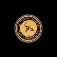 [AUSTRALIA] A 2000 Australian Nugget: Kangaroo $100 Gold Proof Coin