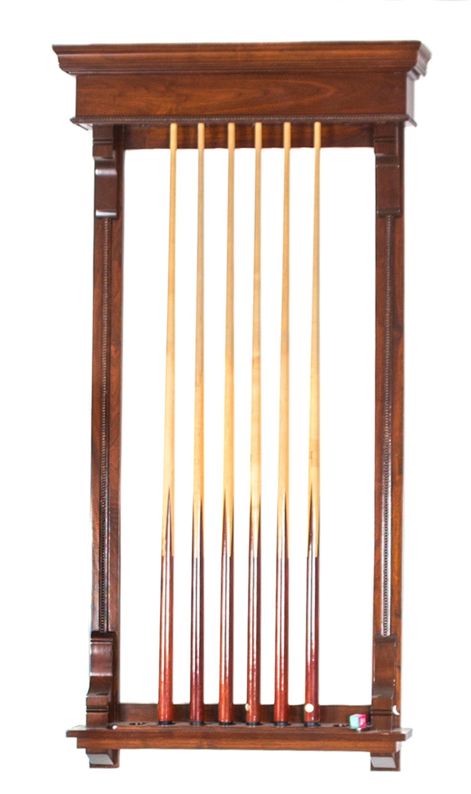 A Brunswick Mahogany Pool Table Height 32 x width 112 x depth 60 inches. — BRUNSWICK BALKE CALLANDER