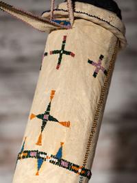 Apache Beaded Hide Golf Bag