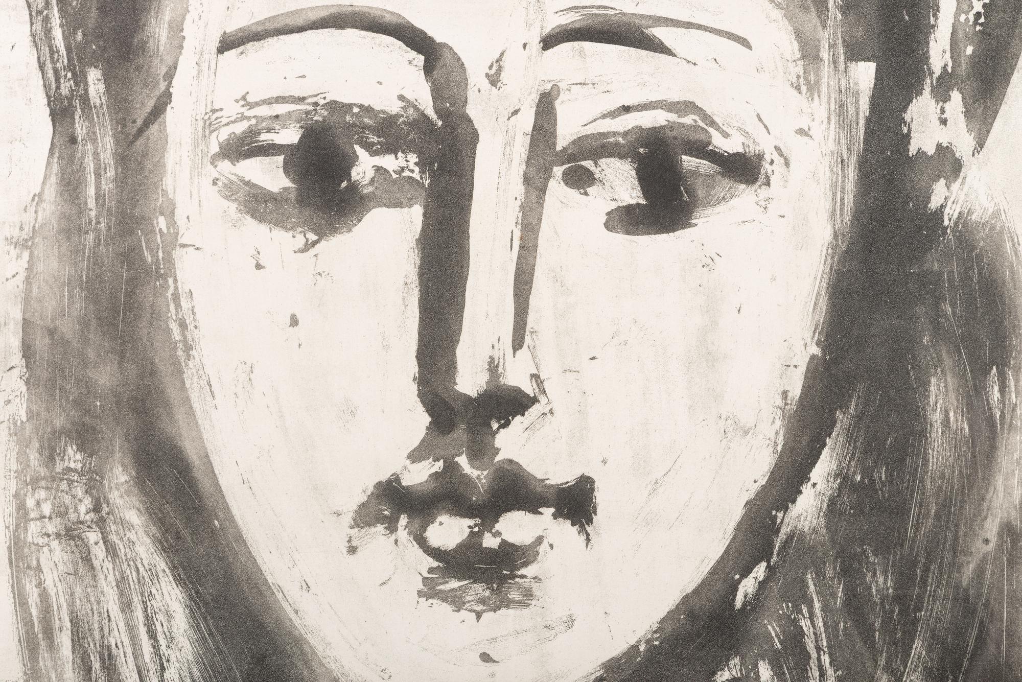 Portrait de Françoise aux Cheveux Flous , 1947