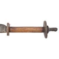 19th Century Nepalese or Bangali Ram Dao Sacrificial Sword