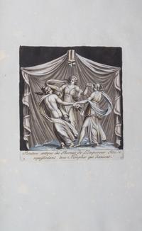 COLLECTION DE PEINTURES ANTIQUES. Rome, 1781. Folio