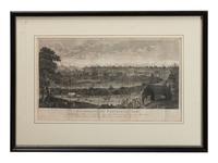 [REVOLUTIONARY WAR]. Encampment of the Convention Army At Charlotte Ville in Virginia after they had surrendered to the Americans . London: William Lane, January 1789.