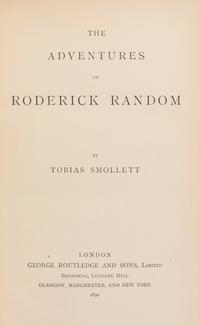 (BINDINGS) SMOLLETT, TOBIAS AND HENRY FIELDING. Fielding's Works, 5 vols., together with Smollett's Works, 6 vols. London, 1886, 1890.