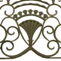 A Bronze Art Deco Panel 71.5" W x 1" D x 39" H — United States, Circa 1920