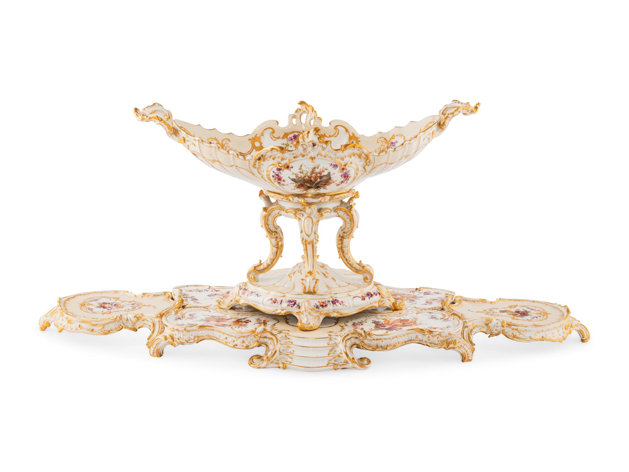 A Berlin (K.P.M.) Porcelain Table Centerpiece