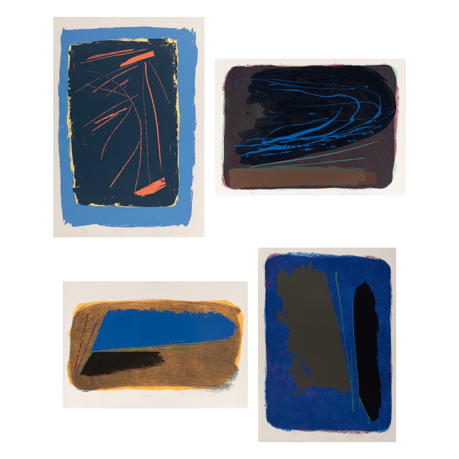 Blue Rancho, Latuka, Mojo, and Ring Taboo (four works)