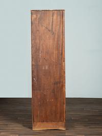 A Shaker Cherry and Pine Wall Cupboard