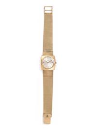 OMEGA, 14K YELLOW GOLD WRISTWATCH