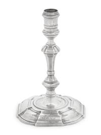 A George II Silver Candlestick
