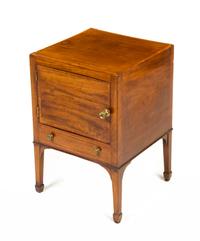 A George III Mahogany Side Cabinet Height 25 x width 53 x depth 30 inches. — 19TH CENTURY