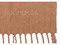 Hermès Cashmere Fringed Wrap