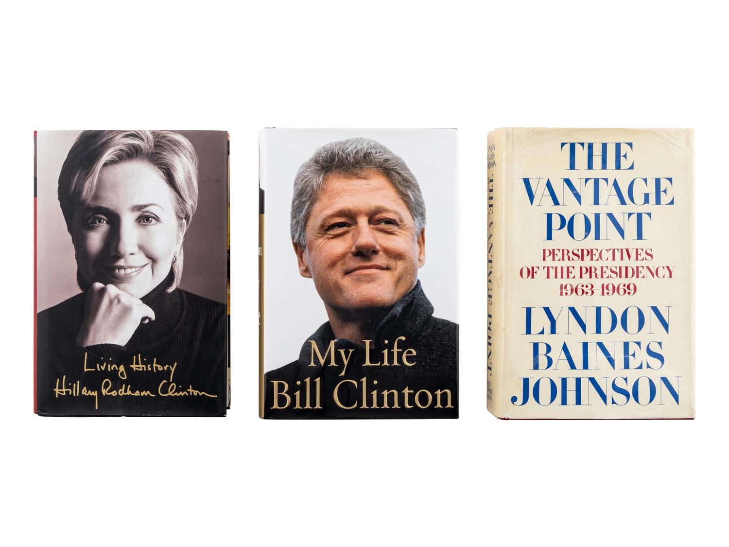 [POLITICS]. A group of 11 FIRST EDITIONS by and about prominent American politicians, comprising:
