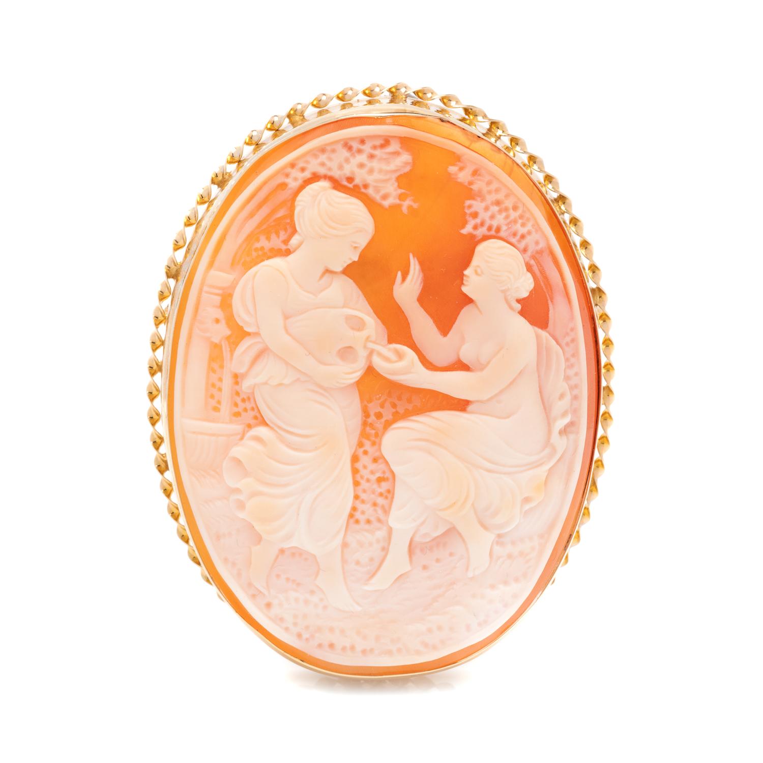 CAMEO PENDANT/BROOCH