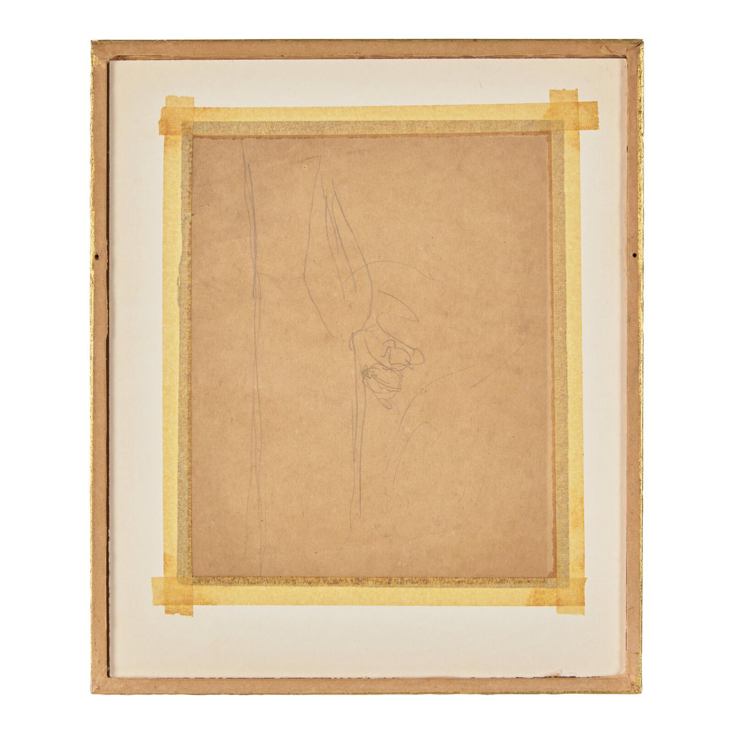 Gwen John (British, 1876–1939) — Portrait Study (with sketch verso)