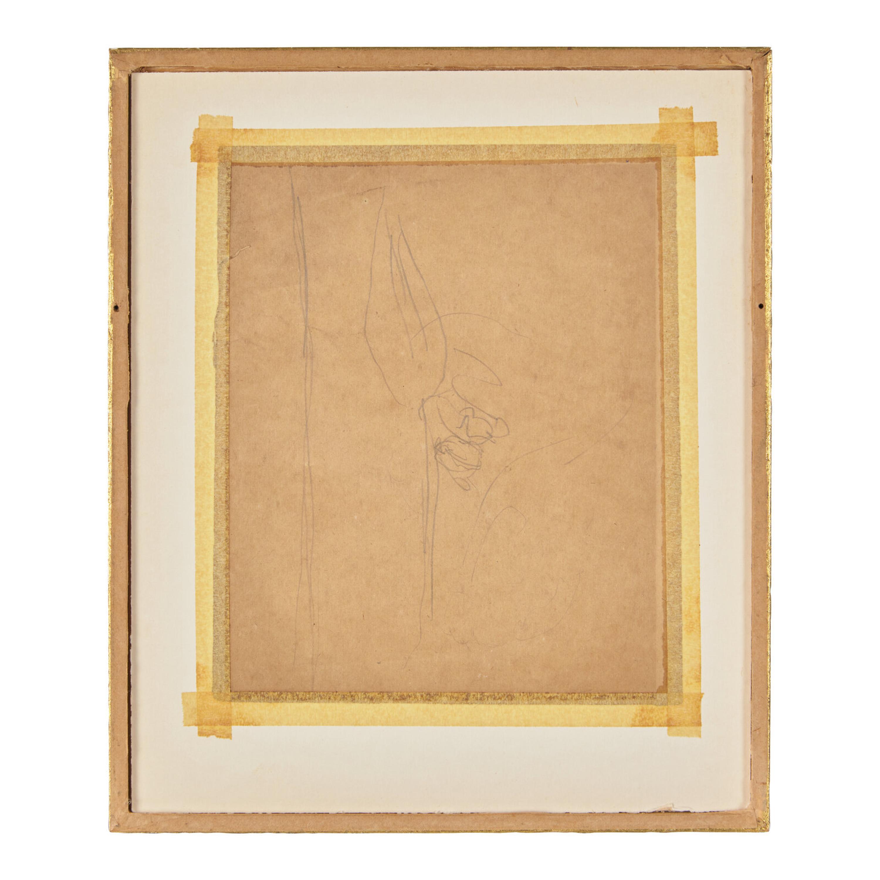 Gwen John (British, 1876–1939) — Portrait Study (with sketch verso)