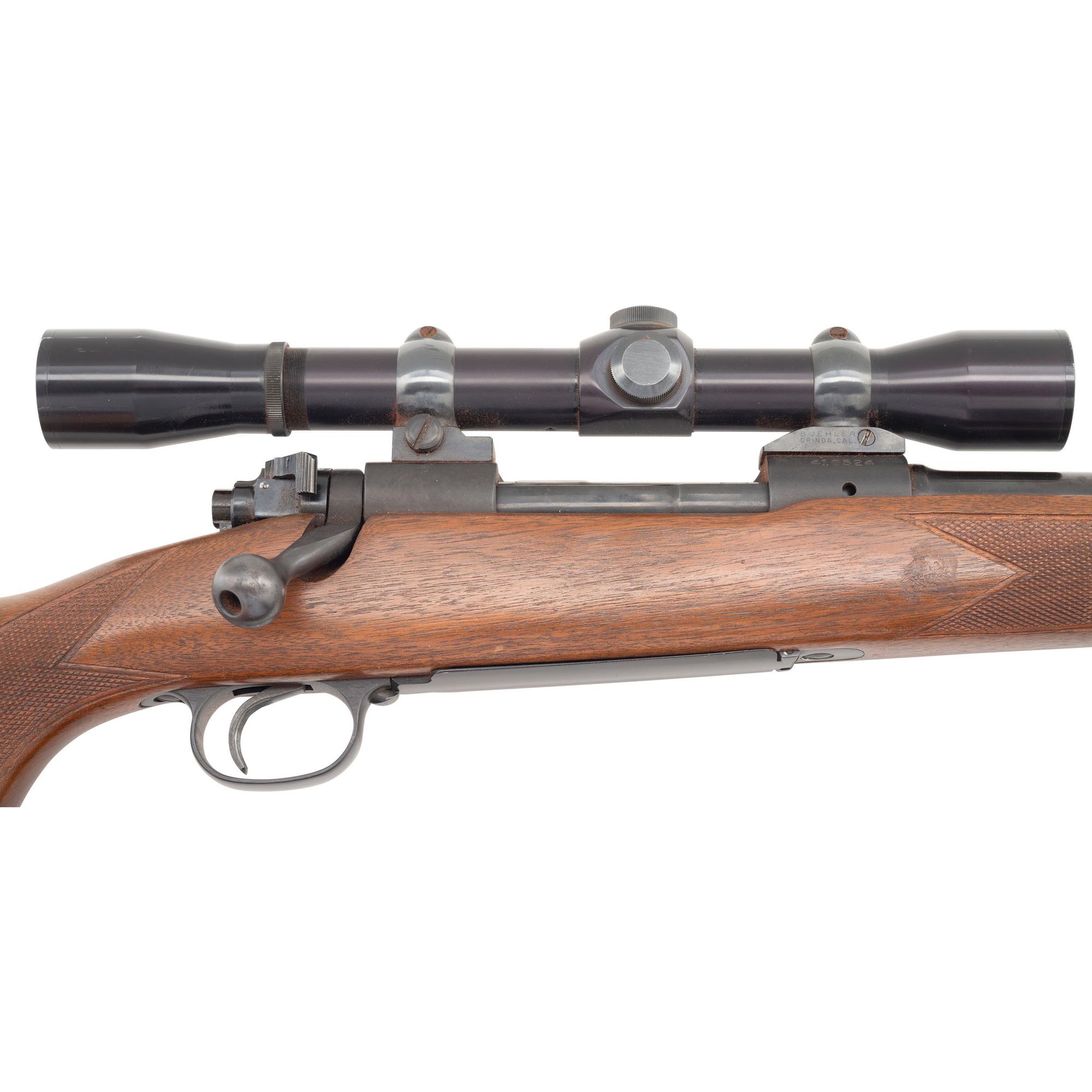 **Winchester Pre-64 Model 70 Featherweight 30-06 with Lyman Scope