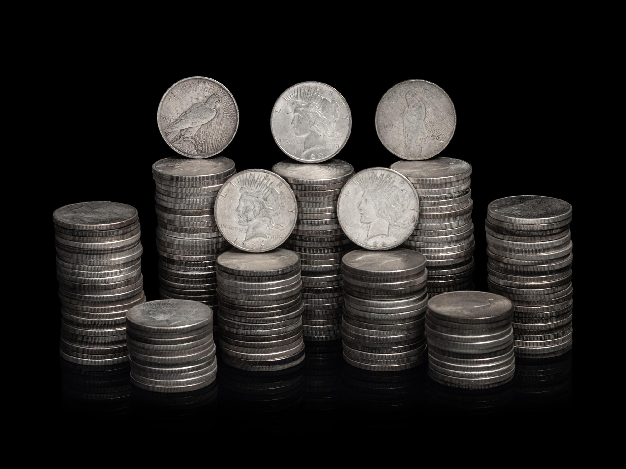 Two Hundred Peace $1 Coins