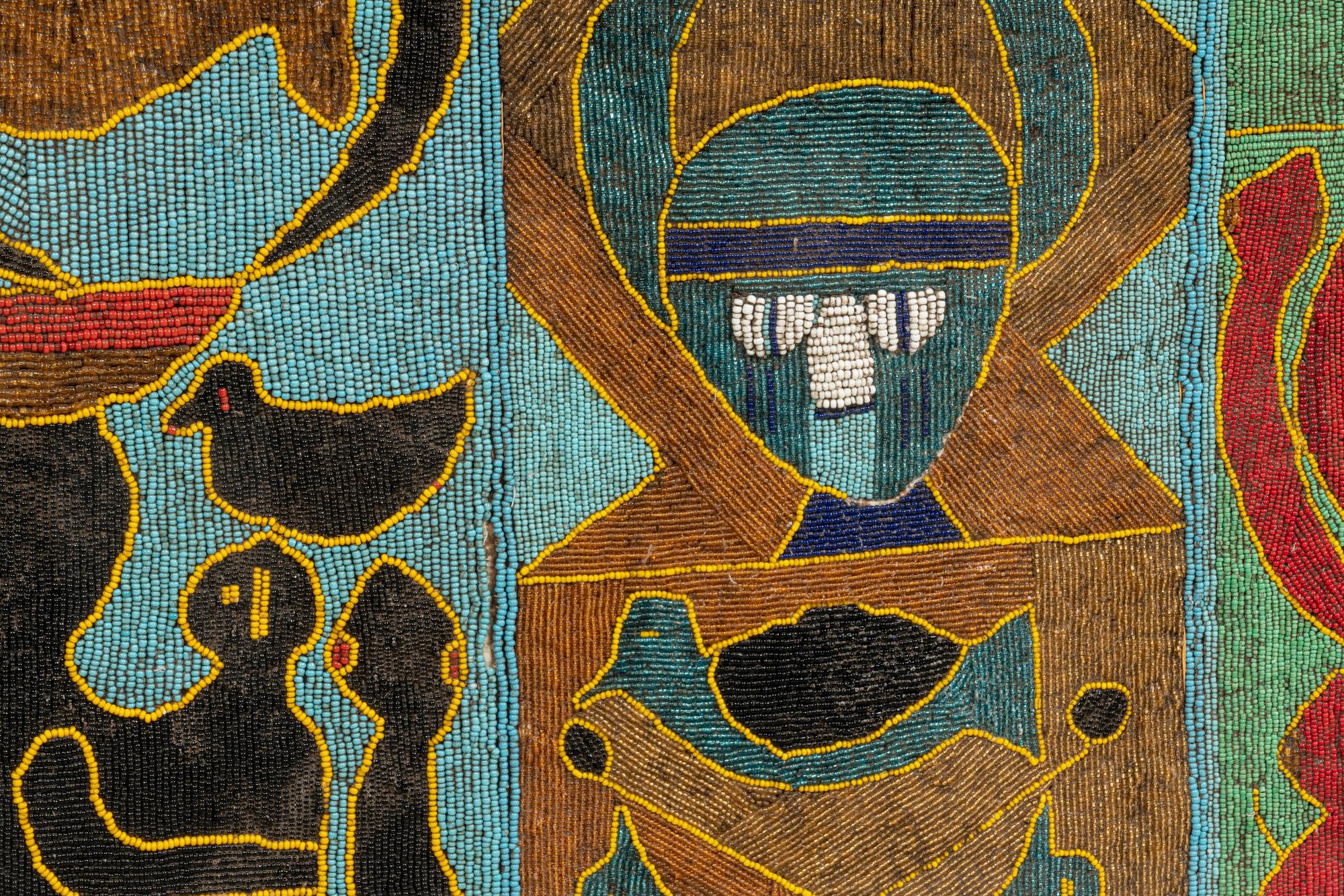 Two Yorba Beaded Chief Coats