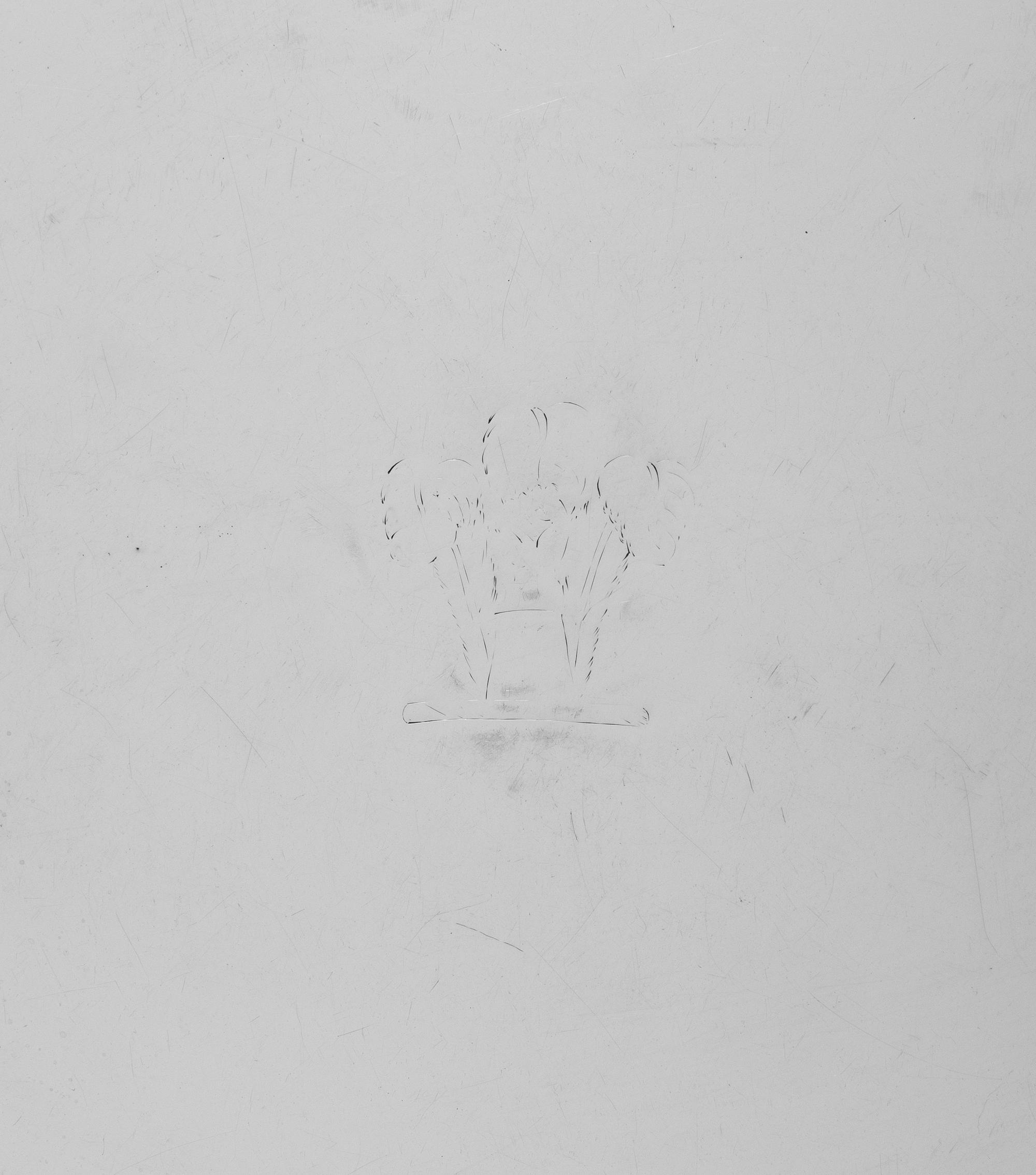 A George III Silver Twin-Handled Waiter
