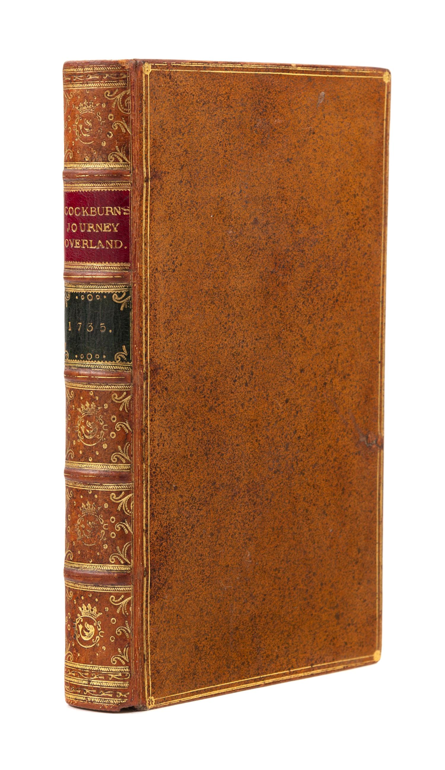 [Travel & Exploration]. Cockburn, John Mariner. A Journey over Land, from the Gulf of Honduras to the Great South Sea…Containing…A Brief Discoverye of some Things best worth Notinge in the Travells of Nicholas Withington, a Factor in the East-Indias