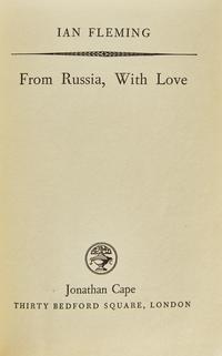 [Literature] Fleming, Ian. From Russia, With Love