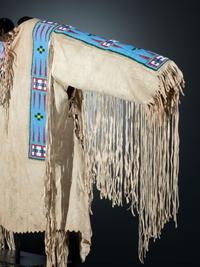 Assiniboine Beaded Hide Shirt