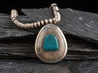 Sterling Silver and Turquoise Necklace