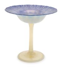 Tiffany Studios, America, Early 20th Century, Pastel Compote