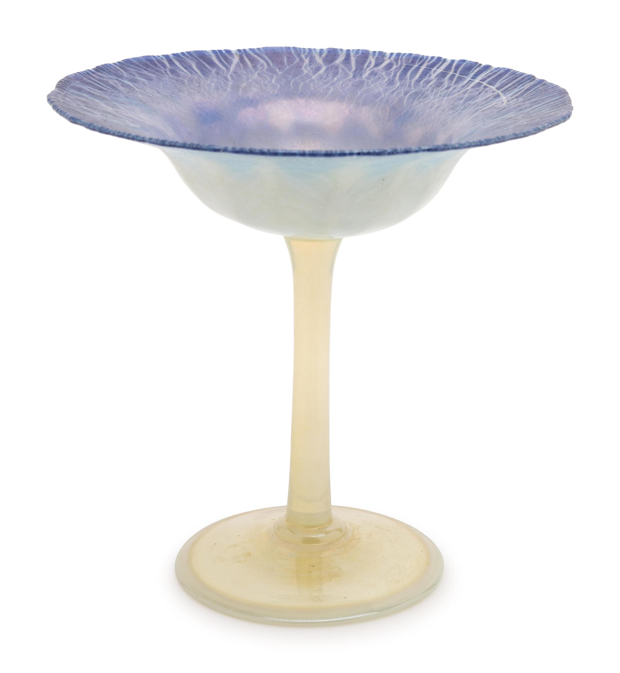 Tiffany Studios, America, Early 20th Century, Pastel Compote