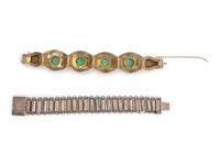 Two Chinese Metal Bracelets