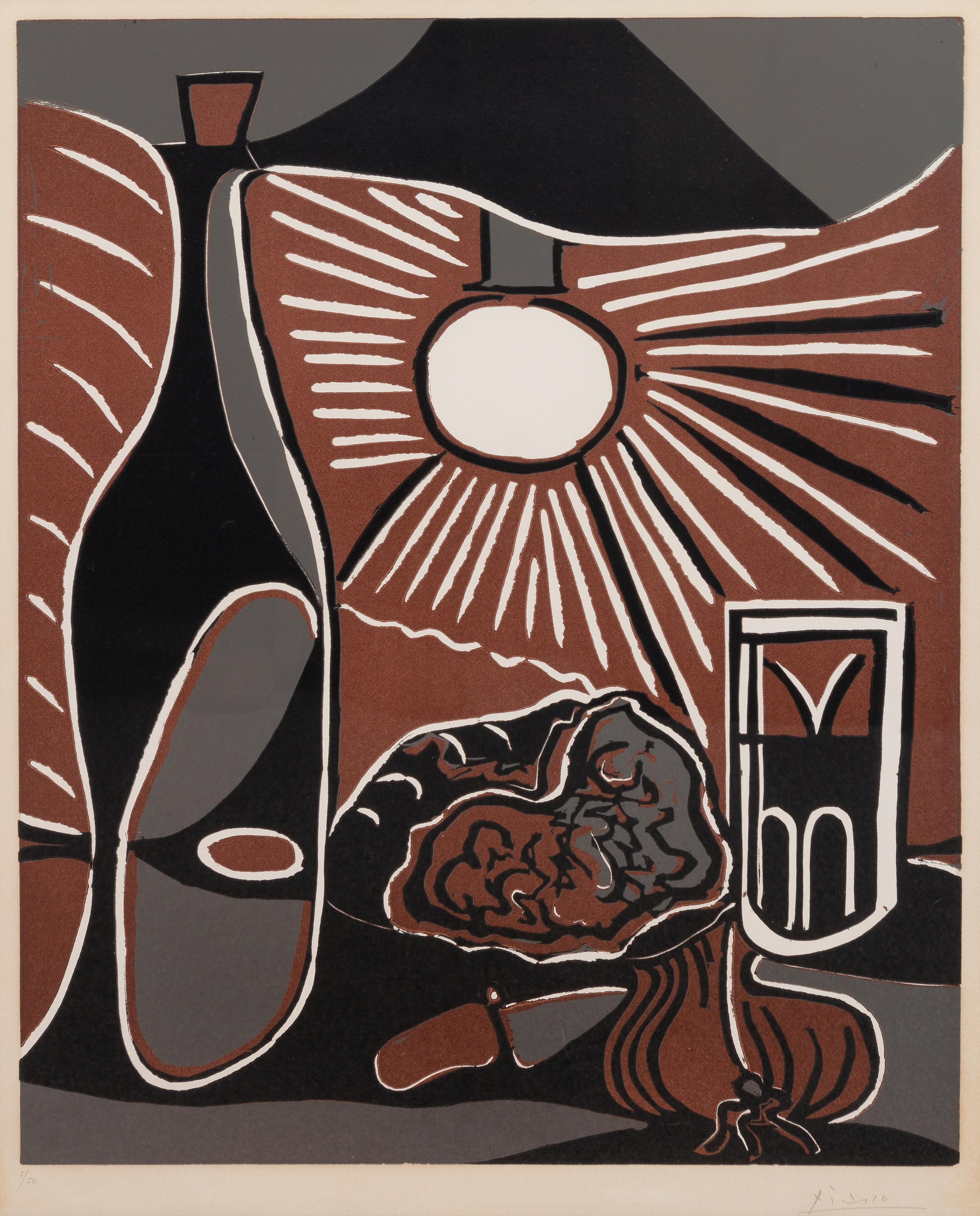 Nature morte à la bouteille