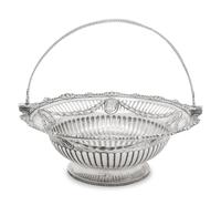 An Irish Silver Basket