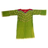 Apsáalooke [Crow] Child's Wool Dress, with Imitation Elk Teeth