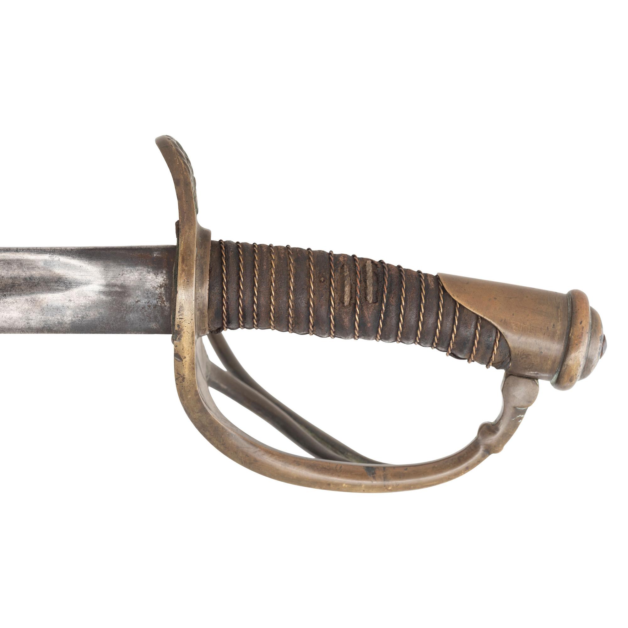 Leech & Ridgon Cavalry Officer's Saber with Brass Scabbard