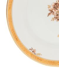A Royal Copenhagen Golden Basket Porcelain Dinner Service
