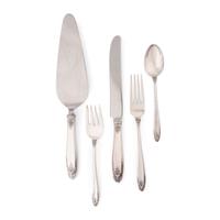 A International Silver Service for Eight in the Prelude Pattern