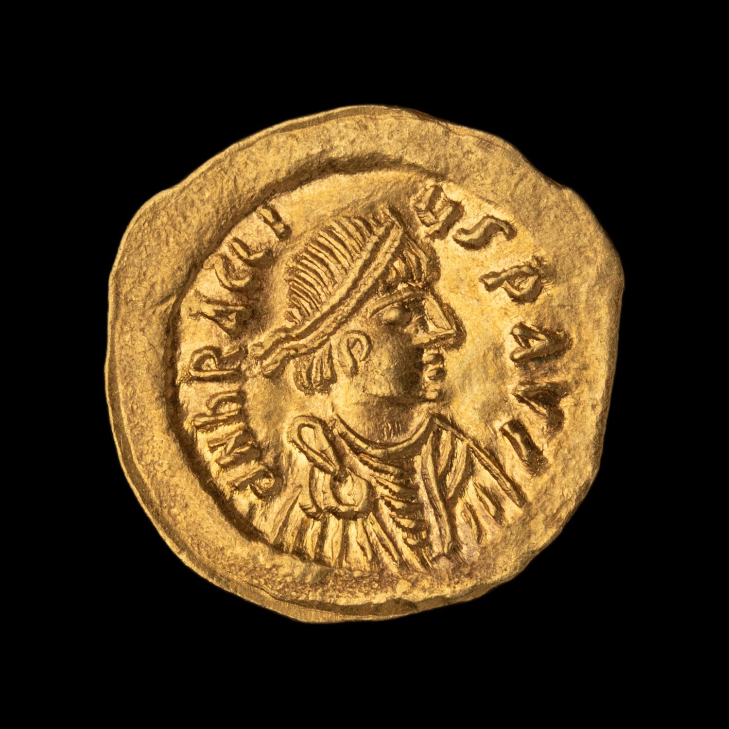[ANCIENT] BYZANTINE EMPIRE. Heraclius (c. 610-613) . Av Tremissis (1.4 g)