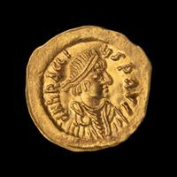 [ANCIENT] BYZANTINE EMPIRE. Heraclius (c. 610-613) . Av Tremissis (1.4 g)