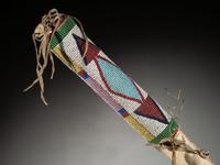 Blackfeet Beaded Pipe Stem Carrier