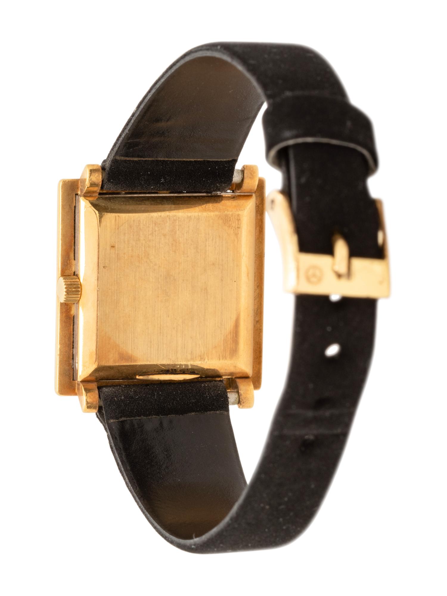OMEGA, VINTAGE, 18K YELLOW GOLD WRISTWATCH