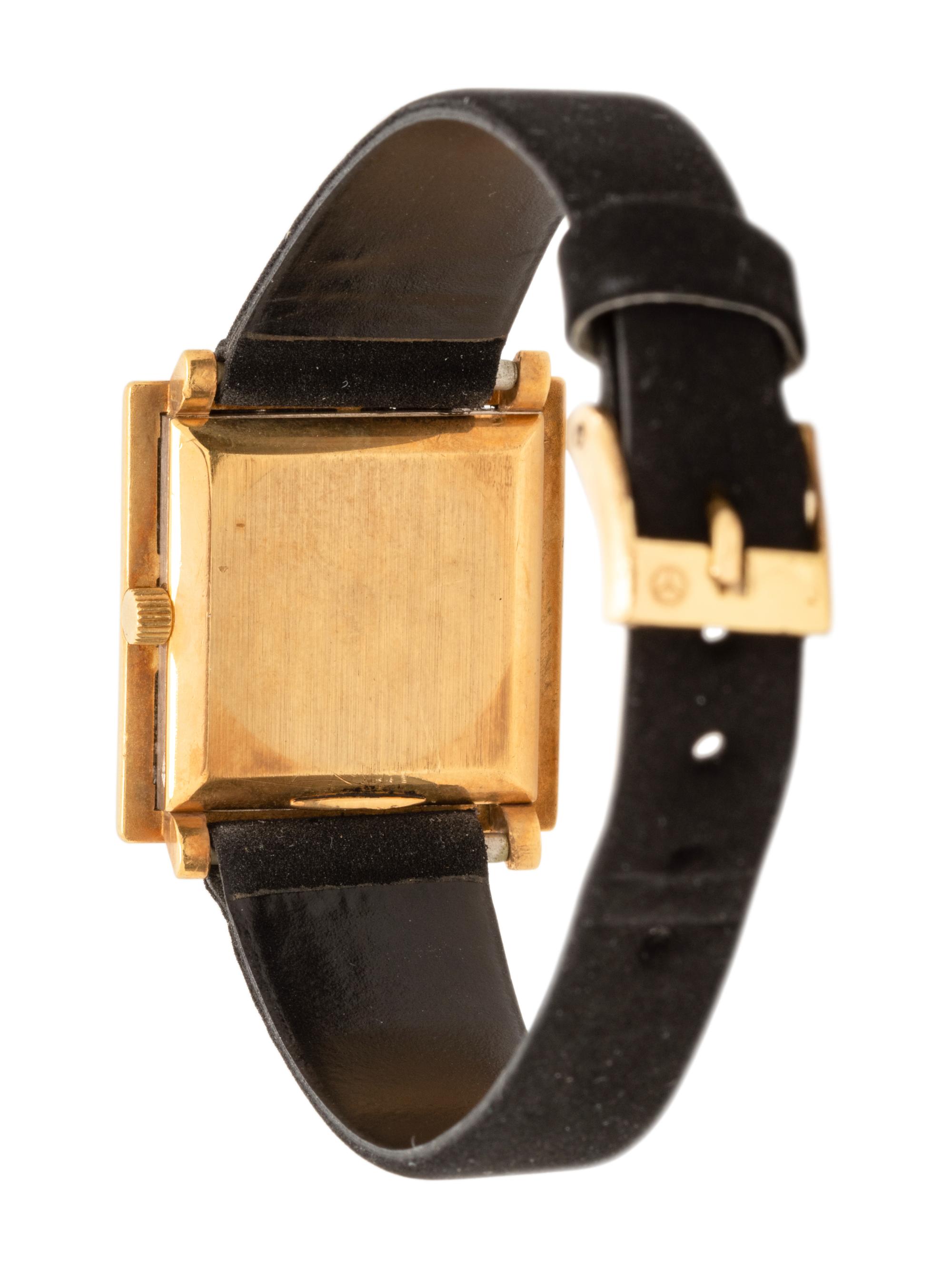 OMEGA, VINTAGE, 18K YELLOW GOLD WRISTWATCH