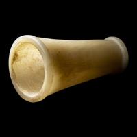 An Egyptian Alabaster Kohl Jar