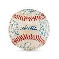 A 1967 Los Angeles Dodgers Team Signed Autograph Baseball (JSA Letter of Authenticity),